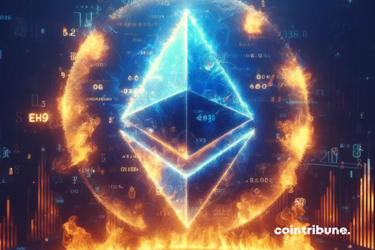 Crypto : Ethereum incinère 12,7 milliards de dollars en ETH