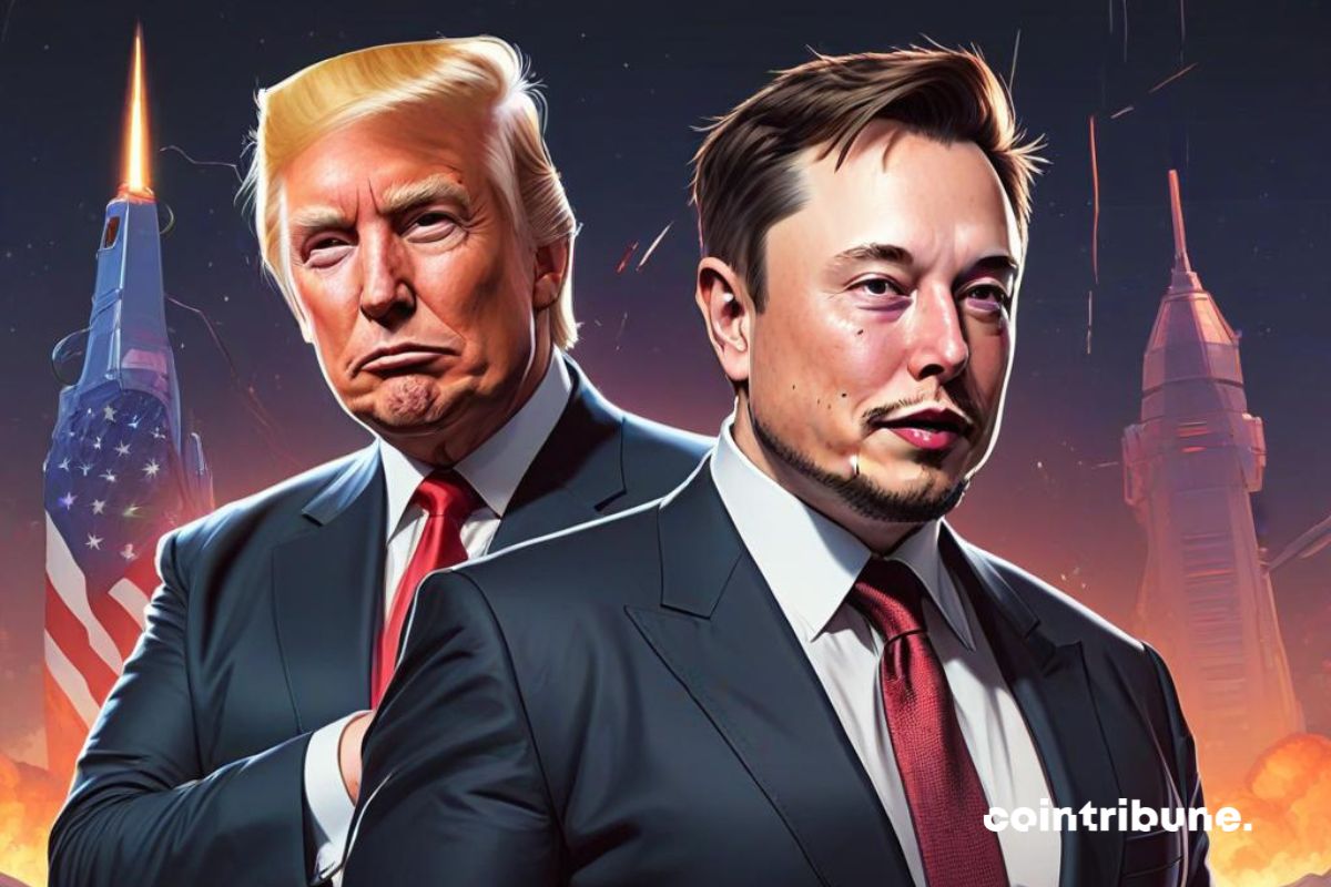 Crypto Elon Musk Donald Trump