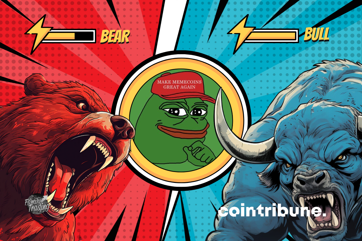 Crypto : Le memecoin PEPE réalise un nouvel ATH Analyse crypto du 14 mai 2024