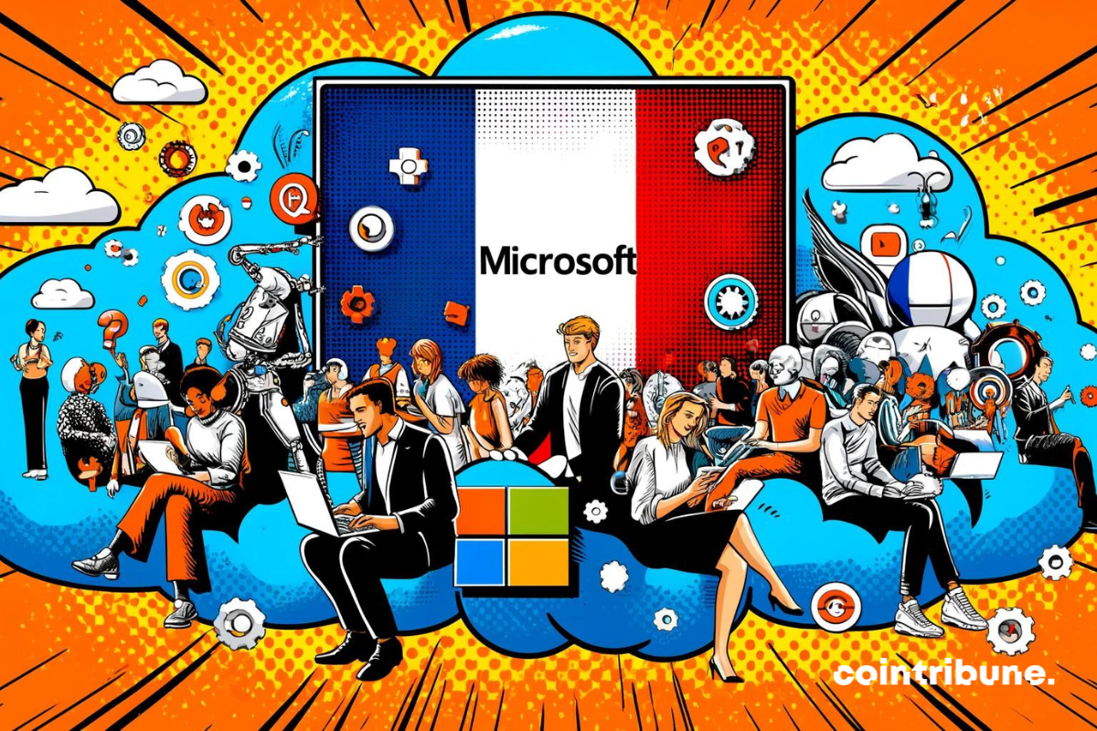 IA : Microsoft va investir 4 milliards d'euros en France