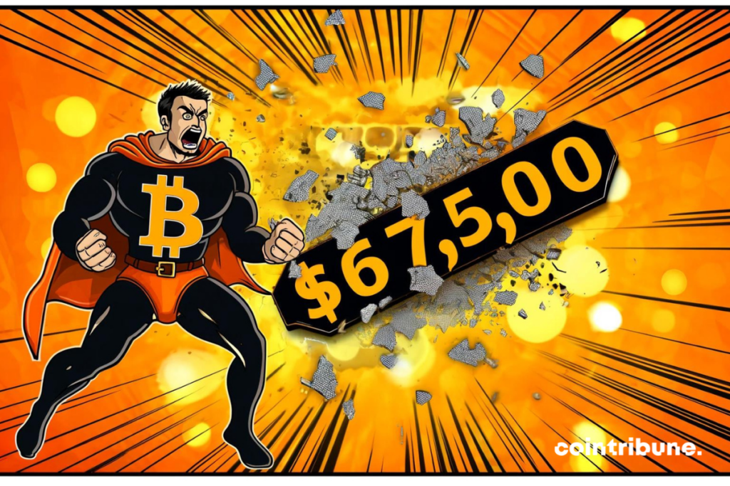 Do you have bitcoin? Here is what would happen once the $67,500 threshold is crossed!