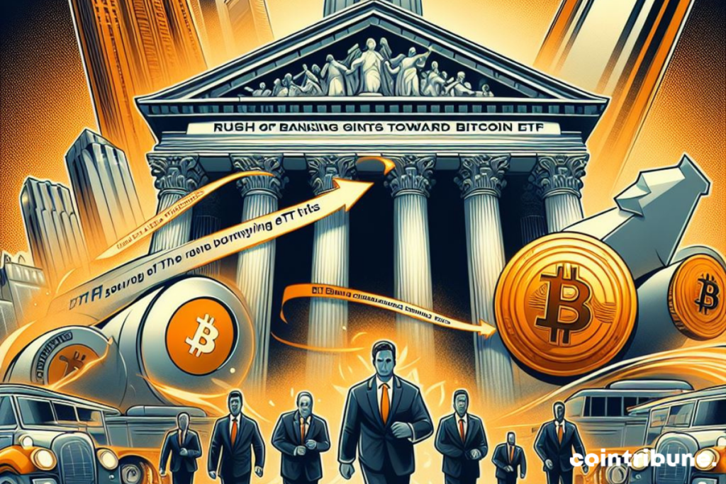 The rush of banking giants towards Bitcoin ETFs, a historic turning point!