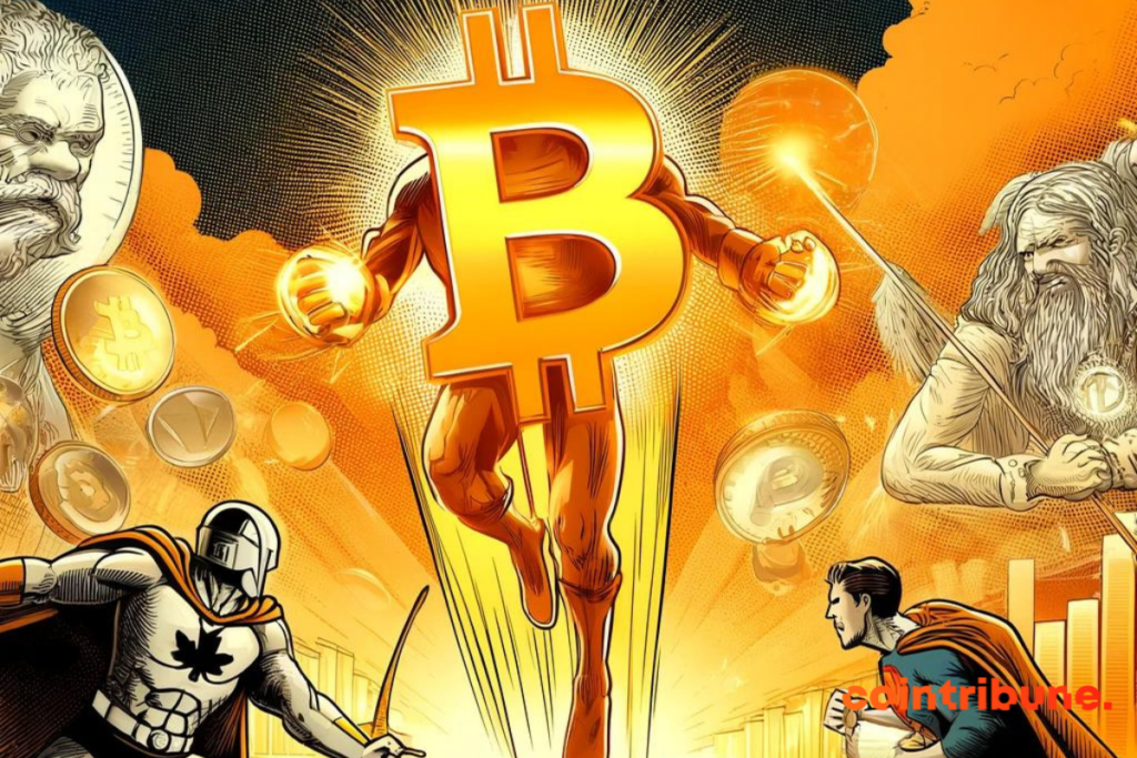 Bitcoin is launching an assault against money and gold!