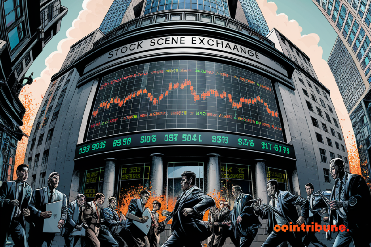 La bourse de Paris en berne