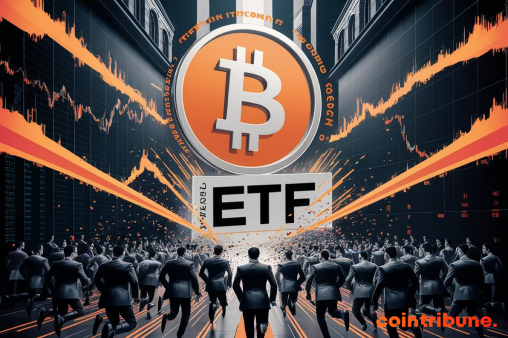 Triumph express of Bitcoin ETFs: 1500 institutional investors take the plunge in three months