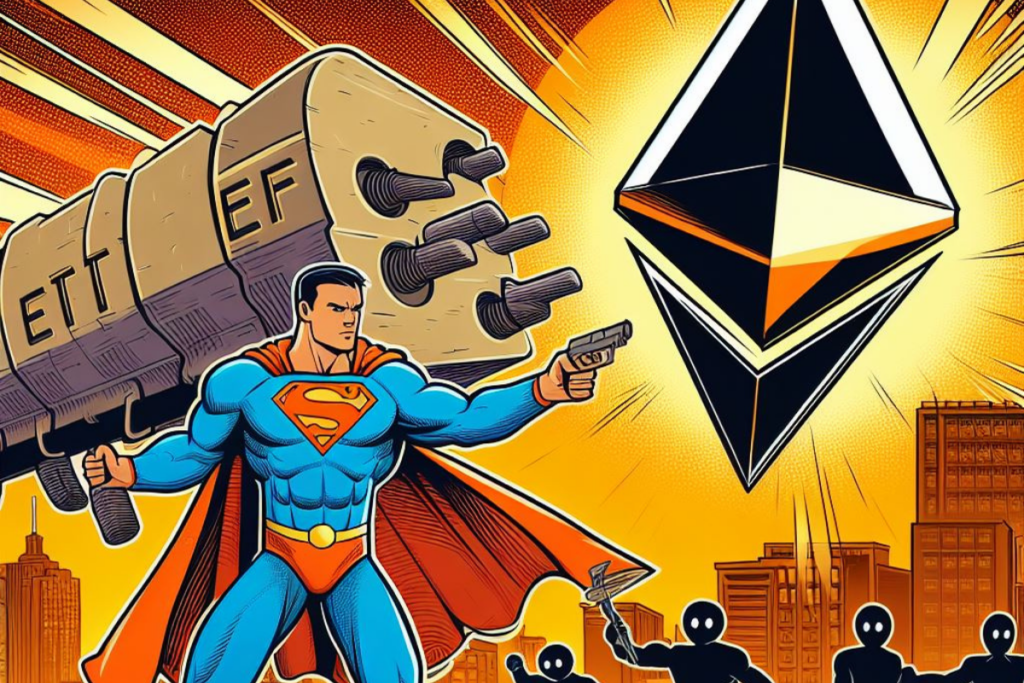 Les ETF Ethereum brulent