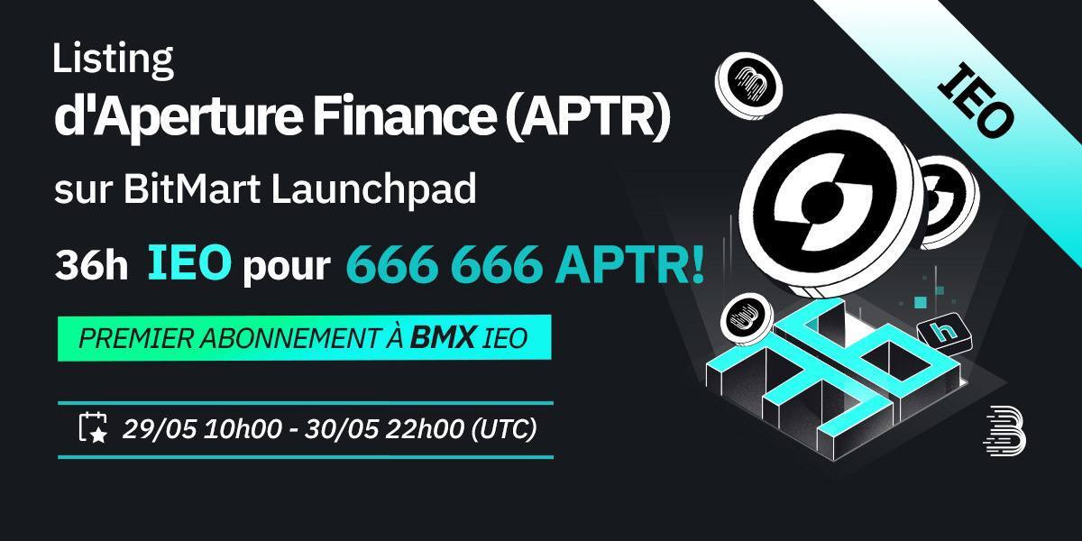 Image de présentation du listing d'Aperture Finance sur BitMart