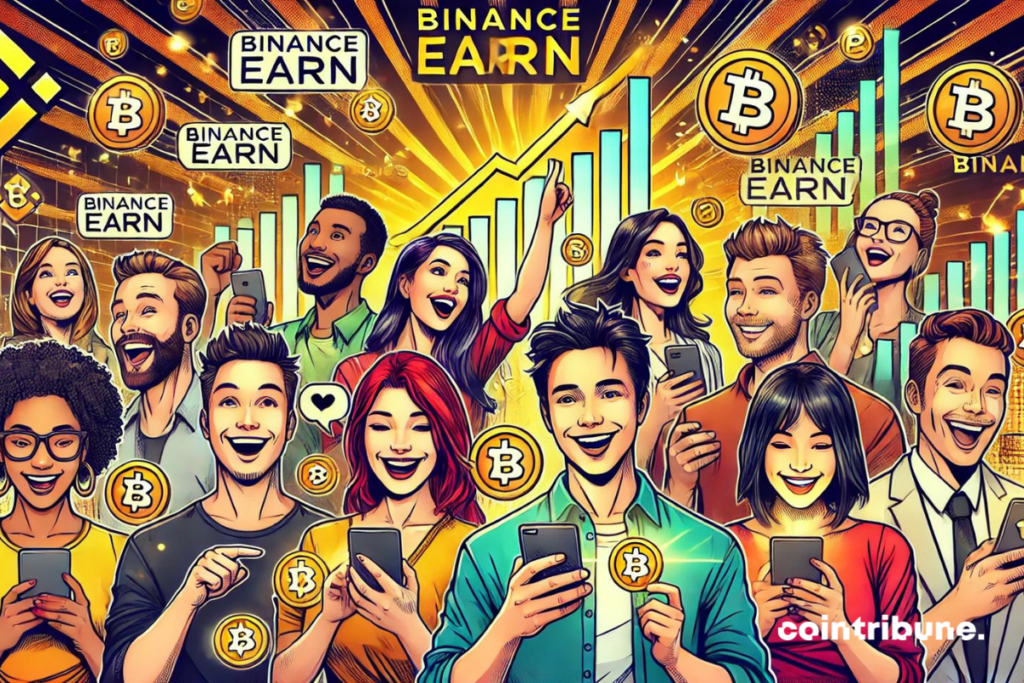 Binance Earn, une fonctionnalité de Binance idéale pour les investisseurs cherchant à diversifier leurs sources de revenus