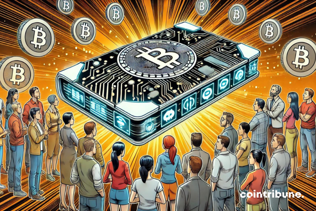 Un wallet crypto, un logiciel ou un dispositif permettant de stocker, d'envoyer et de recevoir des cryptomonnaies en toute sécurité