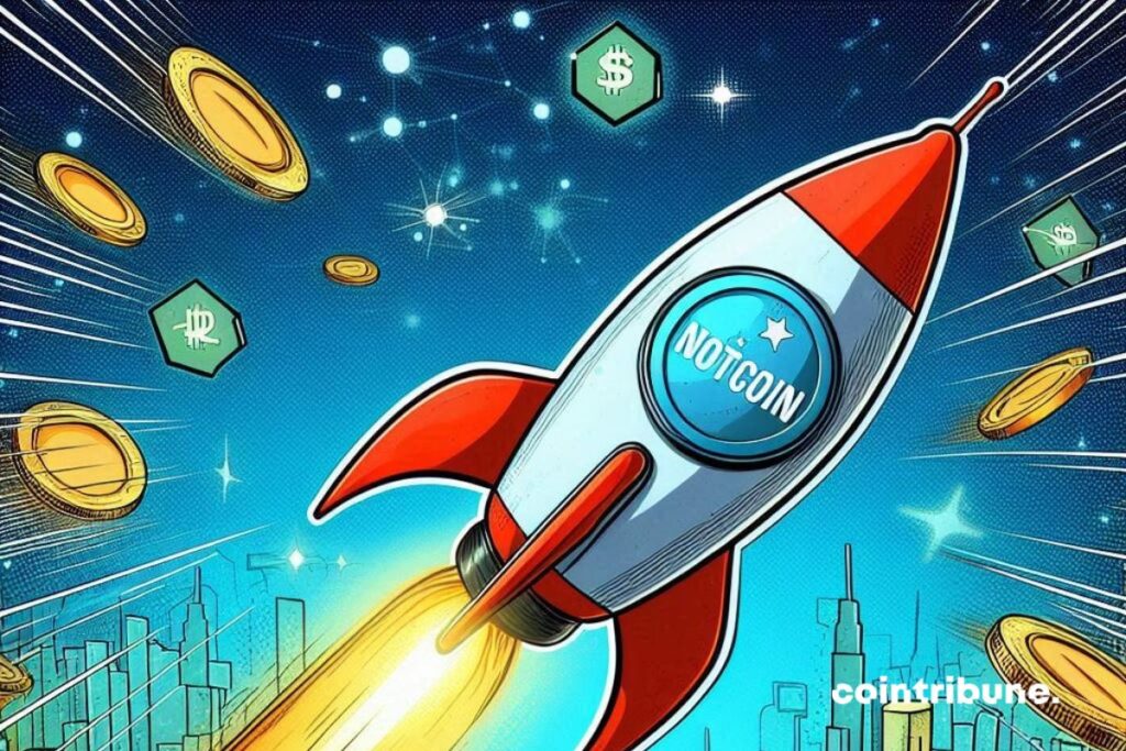 Crypto – Notcoin explodes to $4.54 billion and eclipses Solana!