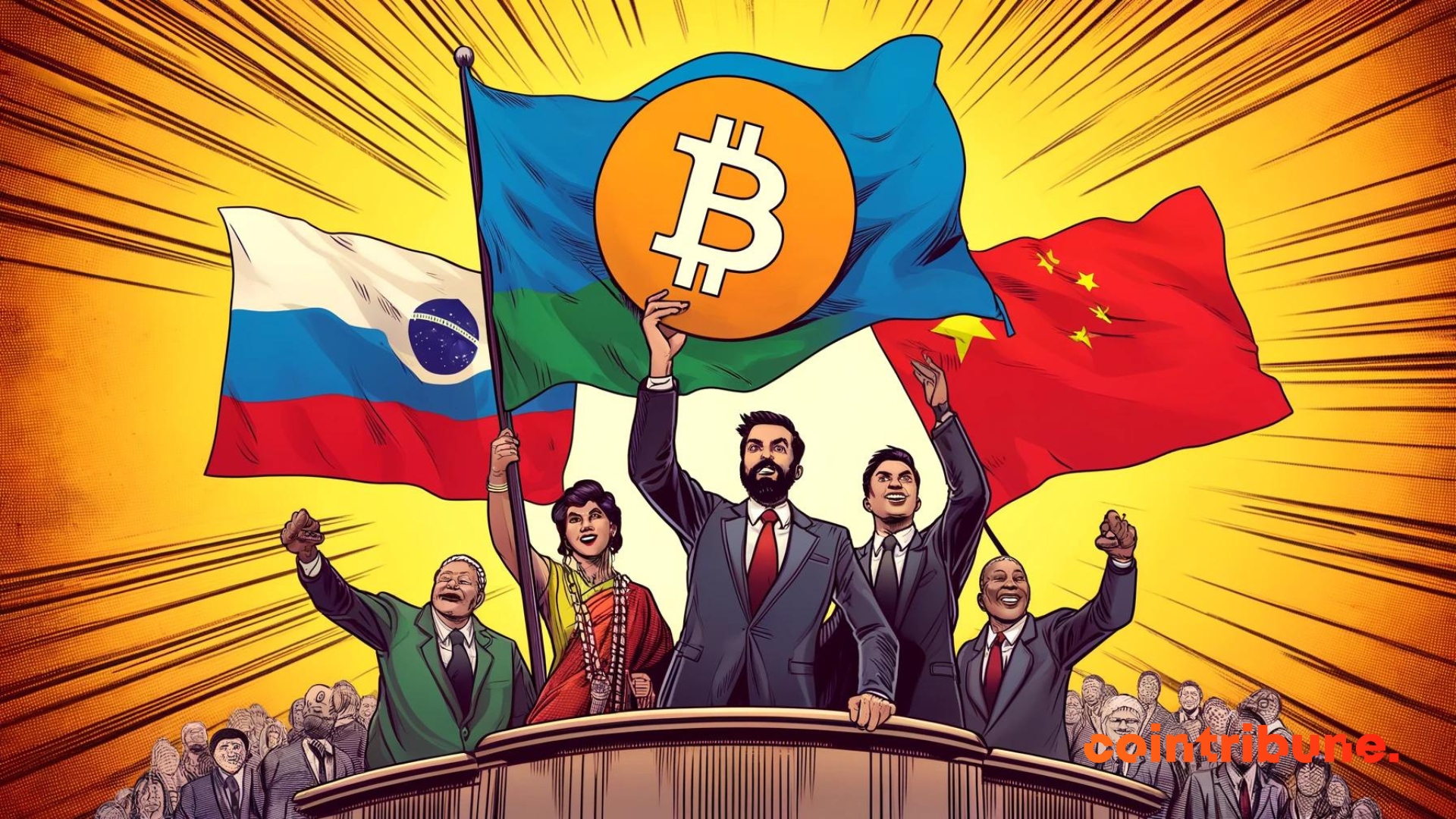 brics face au dollar