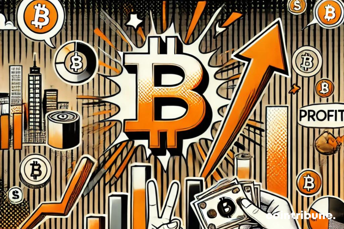 La plupart de détenteurs de Bitcoin sont dans le vert