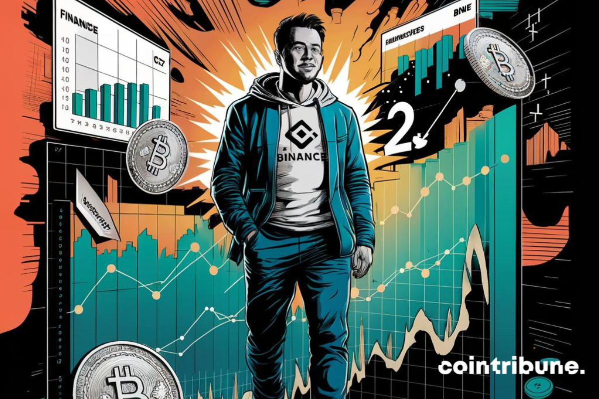 CZ de Binance desormais riche