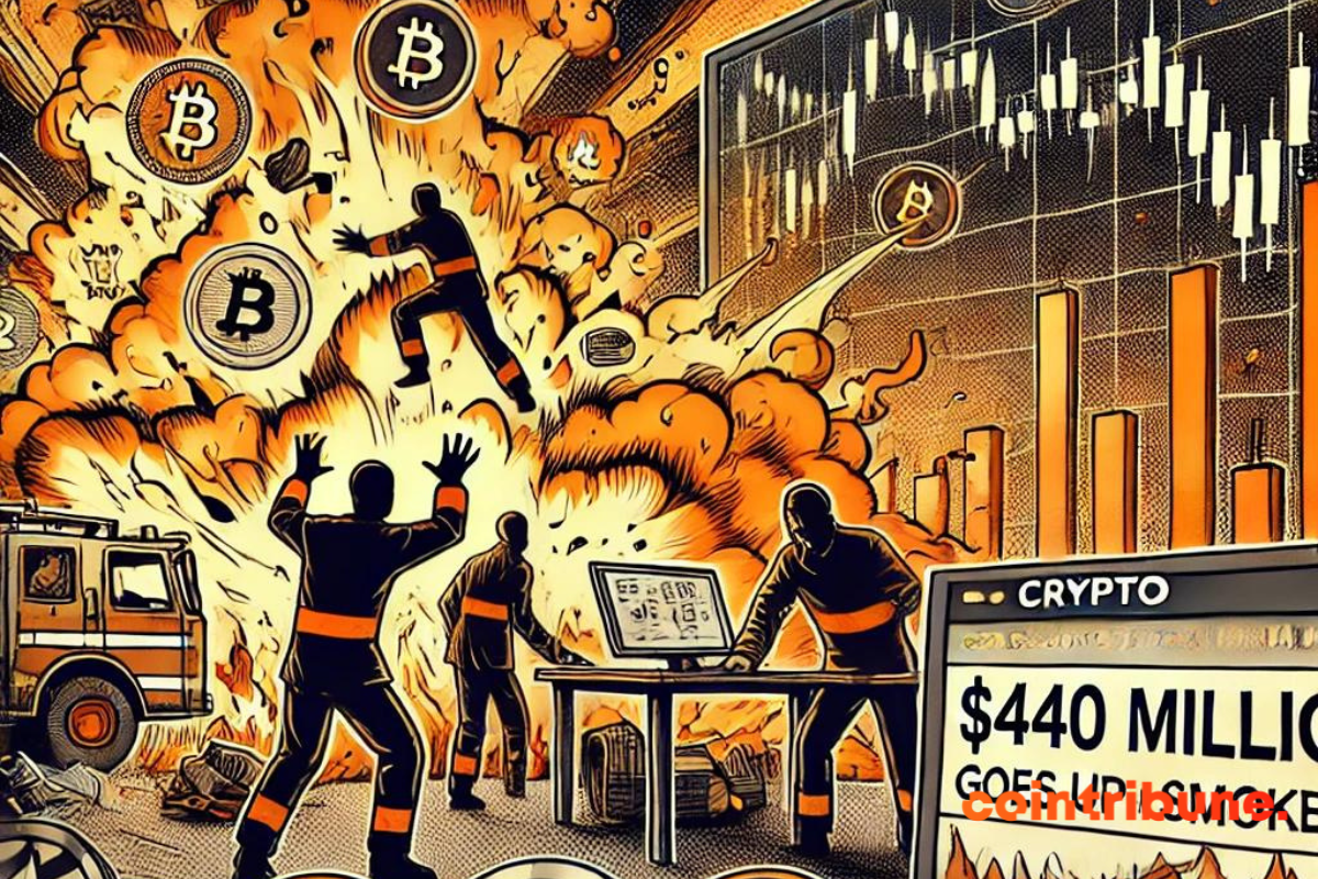 Huge liquidation for crypto traders