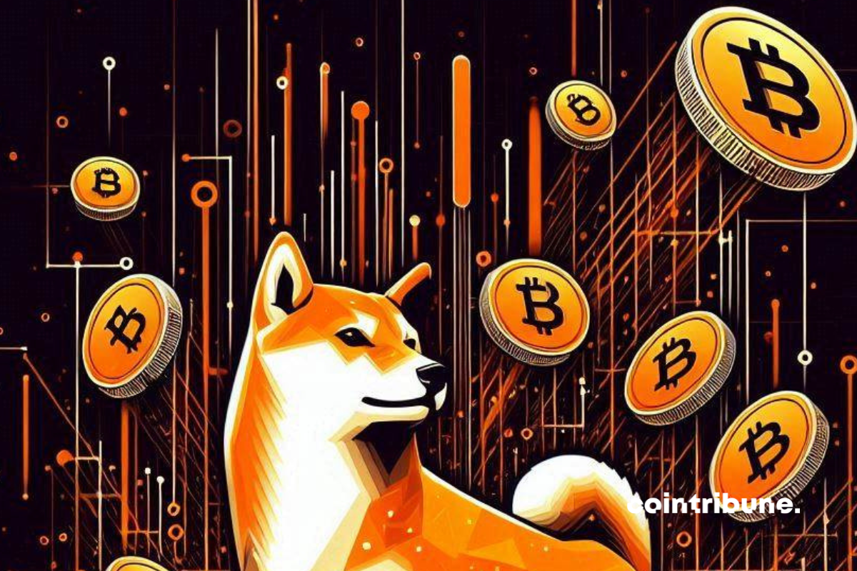 Shiba Inu fait pleuvoir des crypto