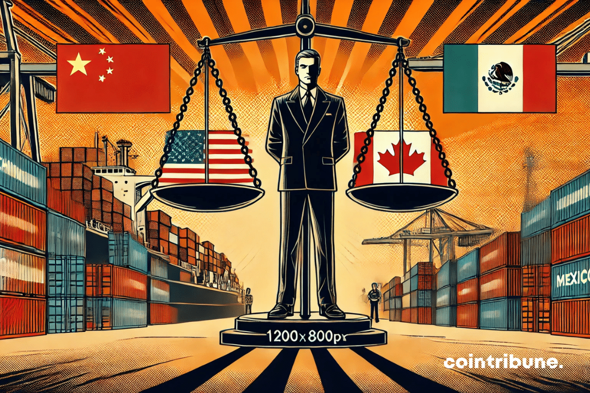 Trump promet une fois encore des tarifs douaniers records contre la Chine, le Canada et le Mexique !