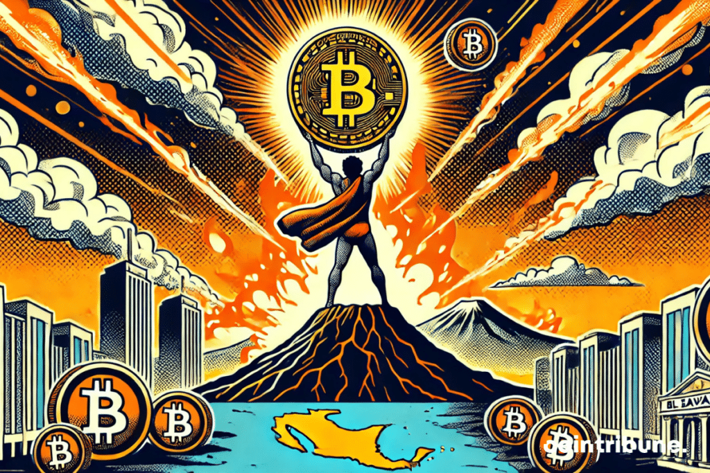 Salvador surrounded by Bitcoin
