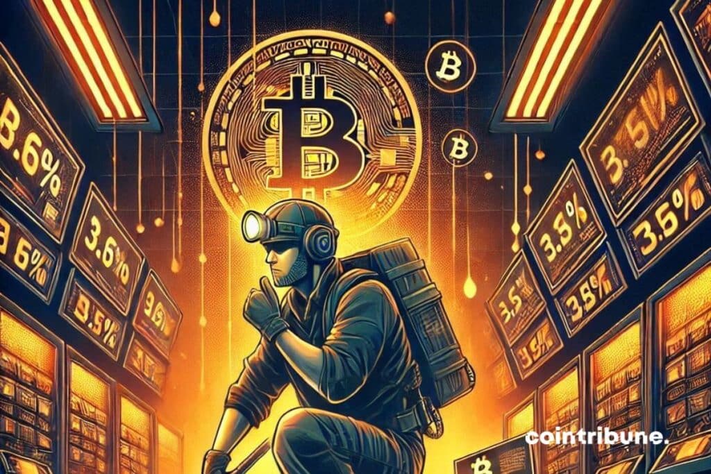 Bitcoin Mineros 3,6%
