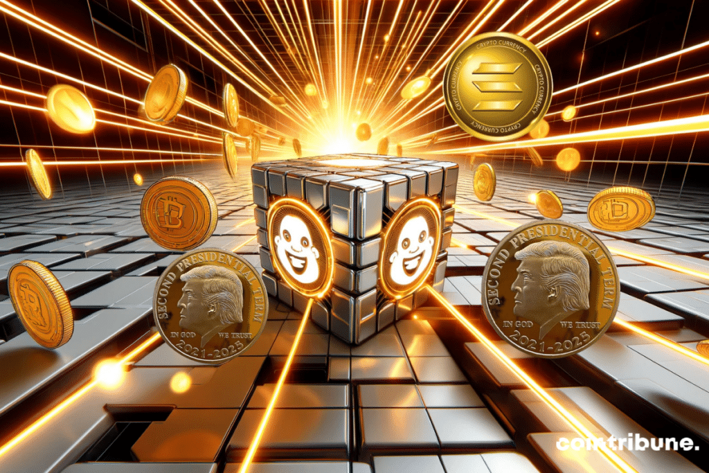 Trump memecoin blows up Solana