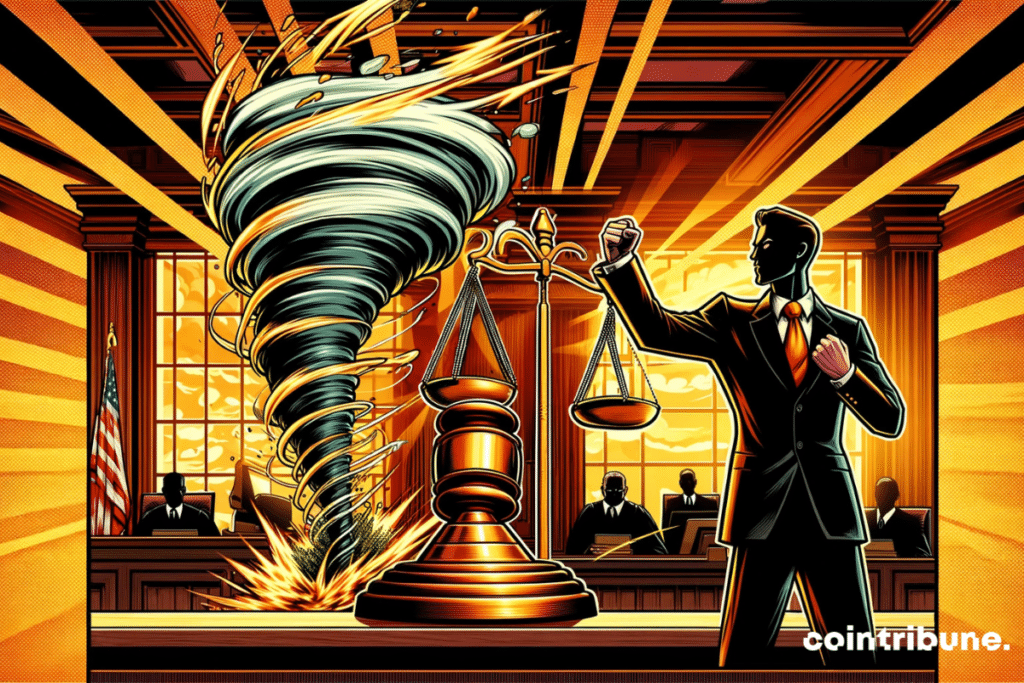 A tornado Cash lawyer