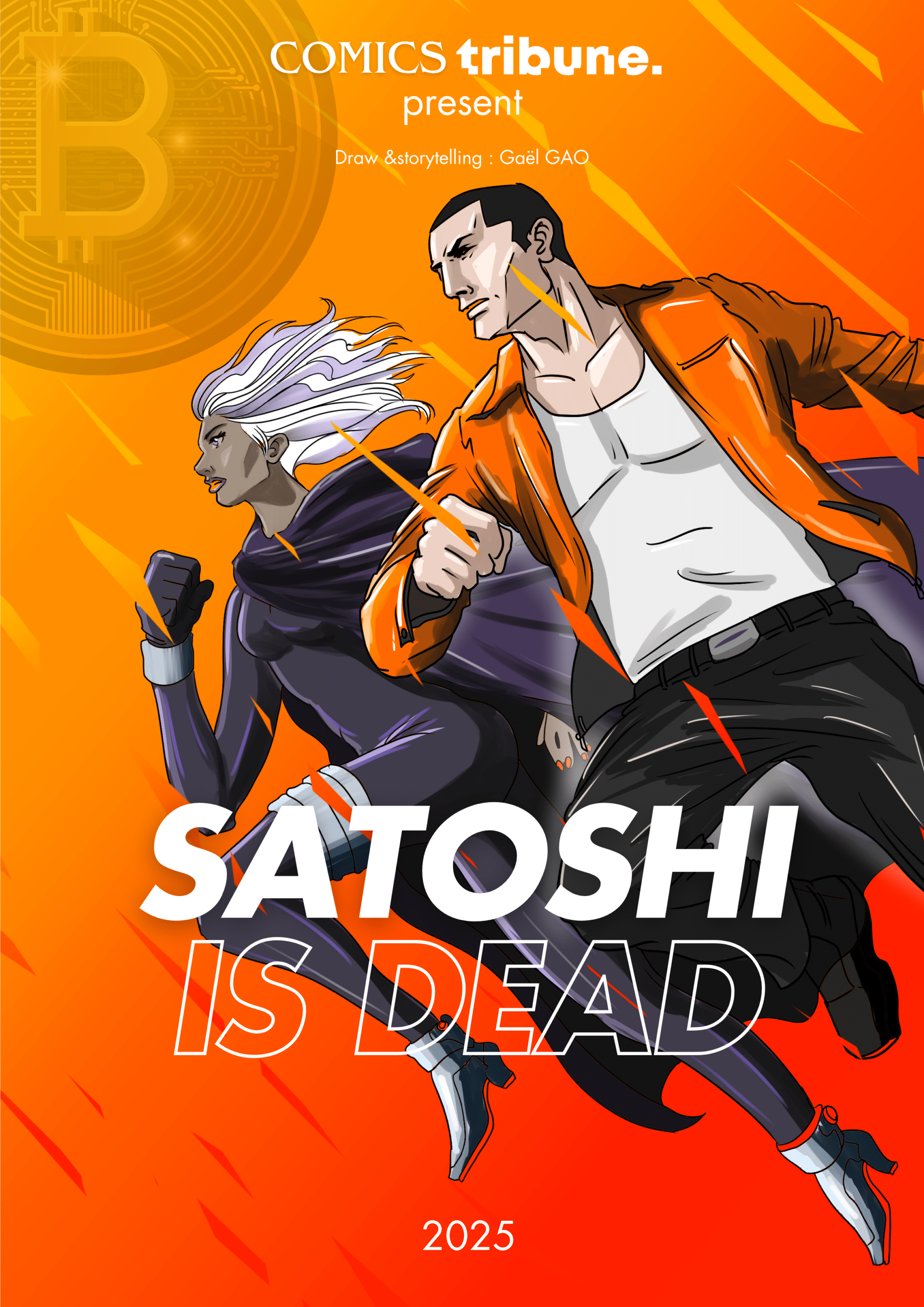 Cover of comics Satoshi is dead