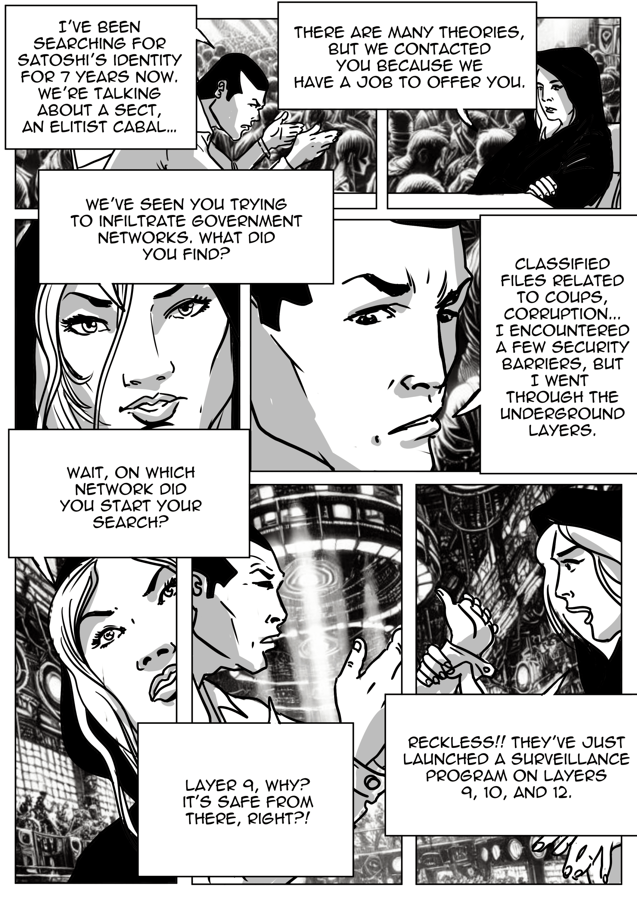 Page 7 of comics satoshi is dead