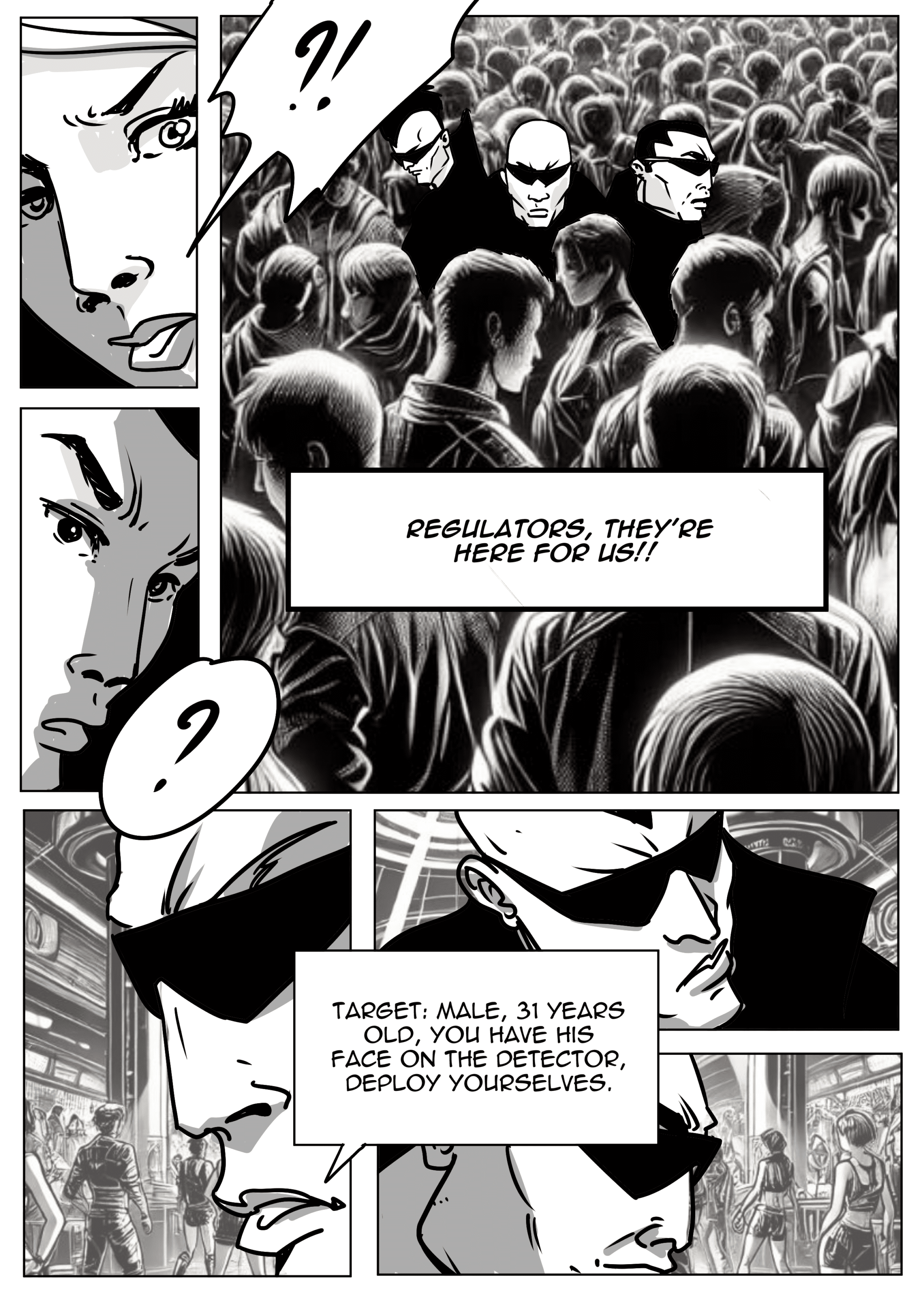 Page 8 of comics satoshi is dead