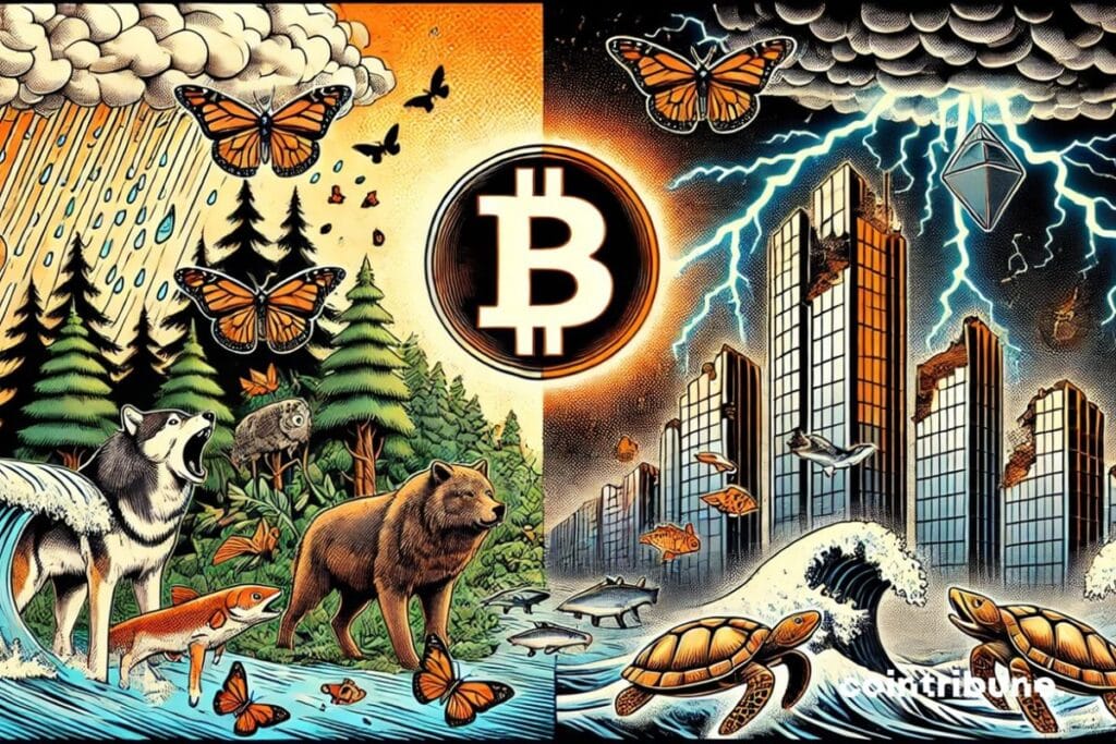 Fauna, nature, and Bitcoin: surviving through resilience, not through performance
