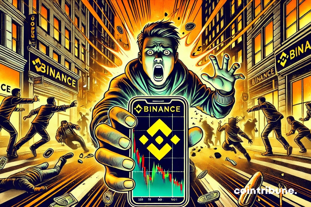 Les investisseurs crypto en panique après la chute du token après le Vote to List de Binance