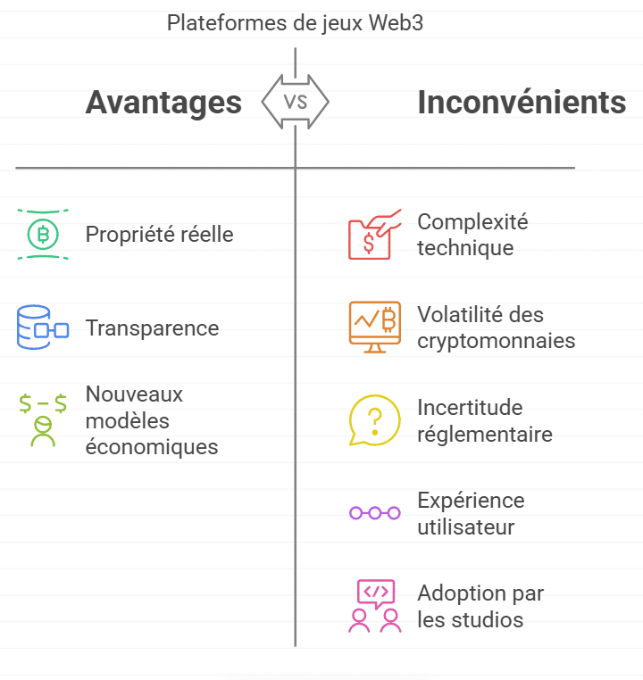 Plateformes de jeux Web3