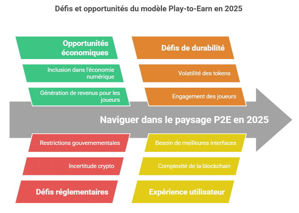 Défis et opportunités du modèle Play-to-Earn en 2025