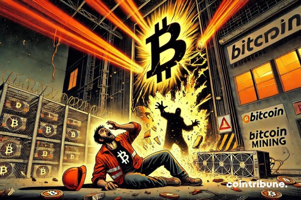 A Bitcoin miner in trouble in the United States