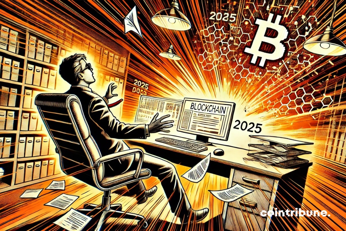 An investor on the receiving end of the blockchain tidal wave in 2025