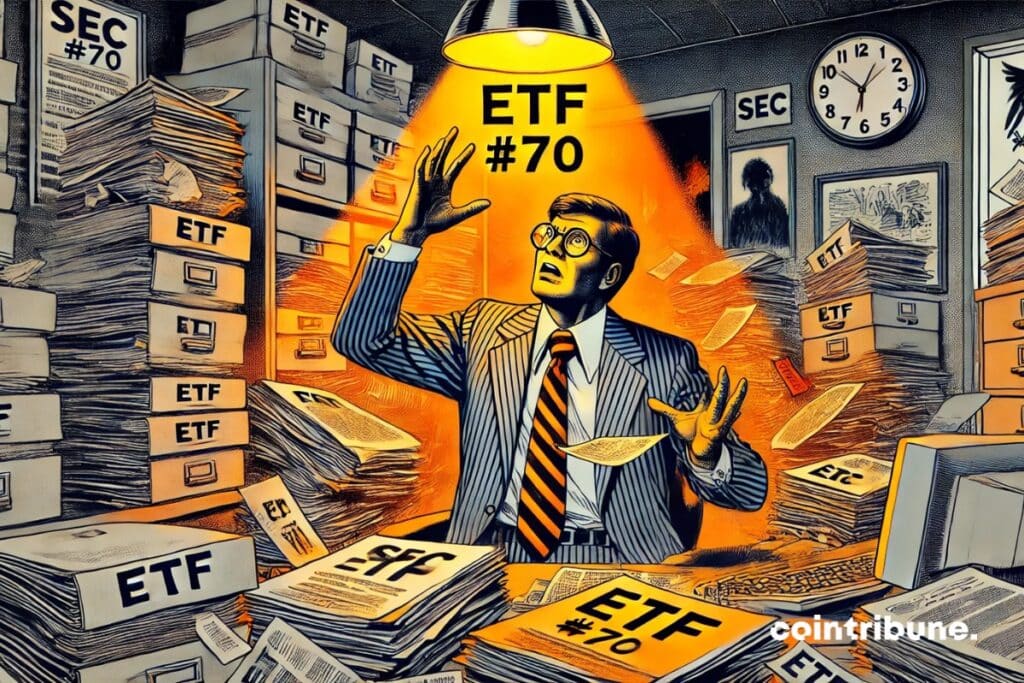 Un funcionario de la SEC desbordado en su oficina por las peticiones de ETF de criptomonedas.