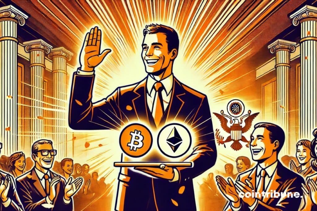 Paul Atkins, new SEC chairman who defends the crypto ecosystem.