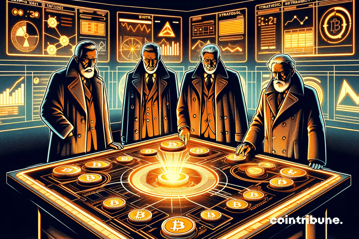 Illustrations by veteran bitcoin traders