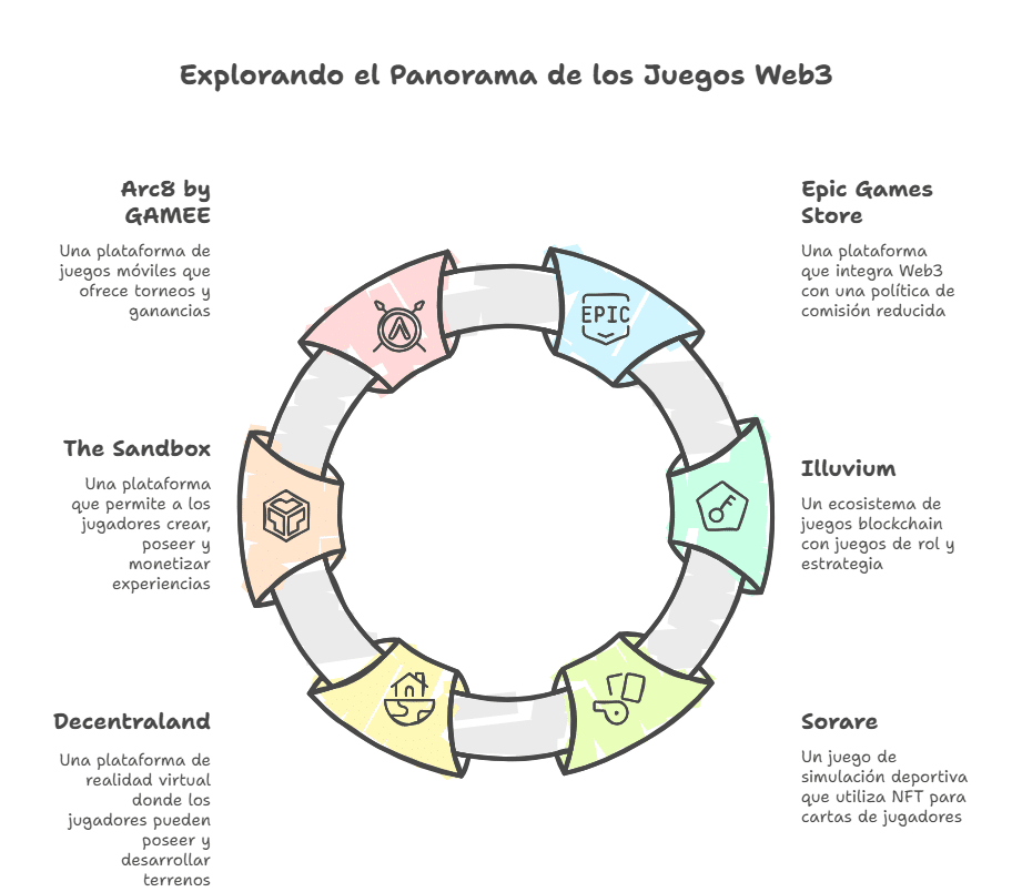 Las principales plataformas para jugar a juegos Web3