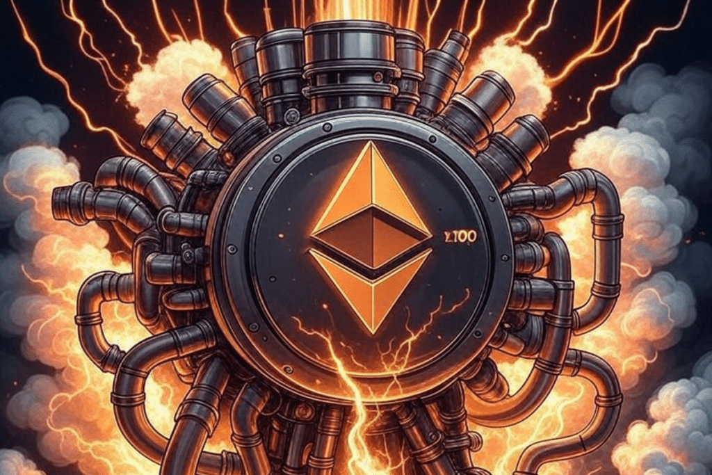 Ethereum mechanical machine ready to explode
