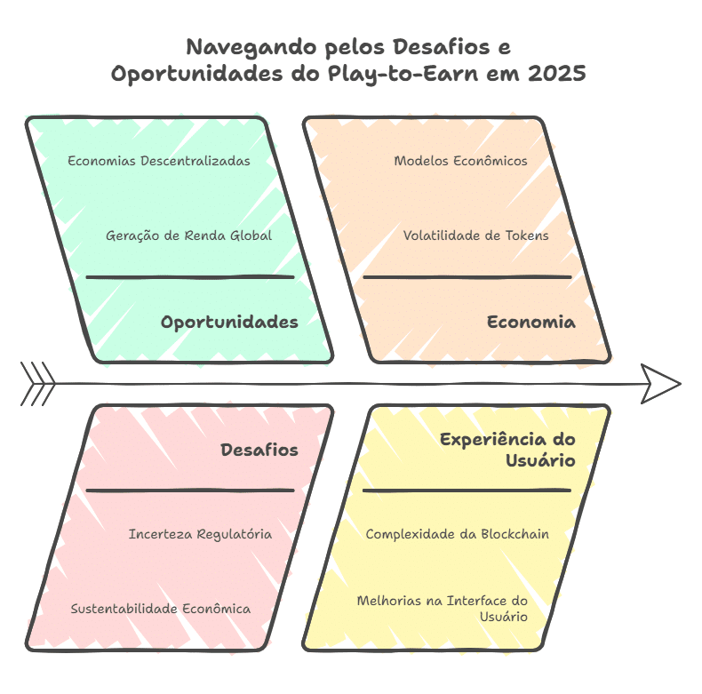 Os desafios e as oportunidades do Play-to-Earn em 2025