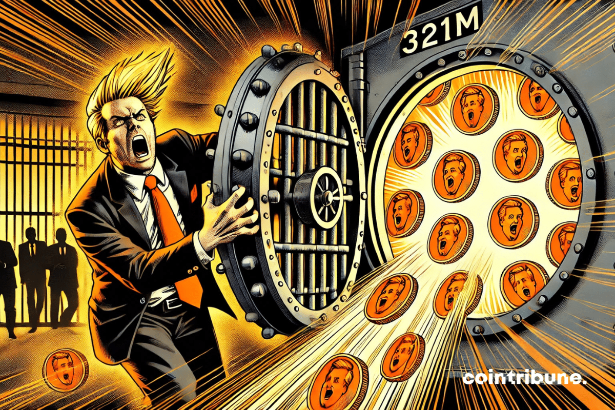 La crypto de Trump en chute libre avant un déblocage massif