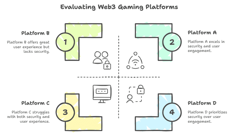 Criteria for selecting Web3 gaming platforms