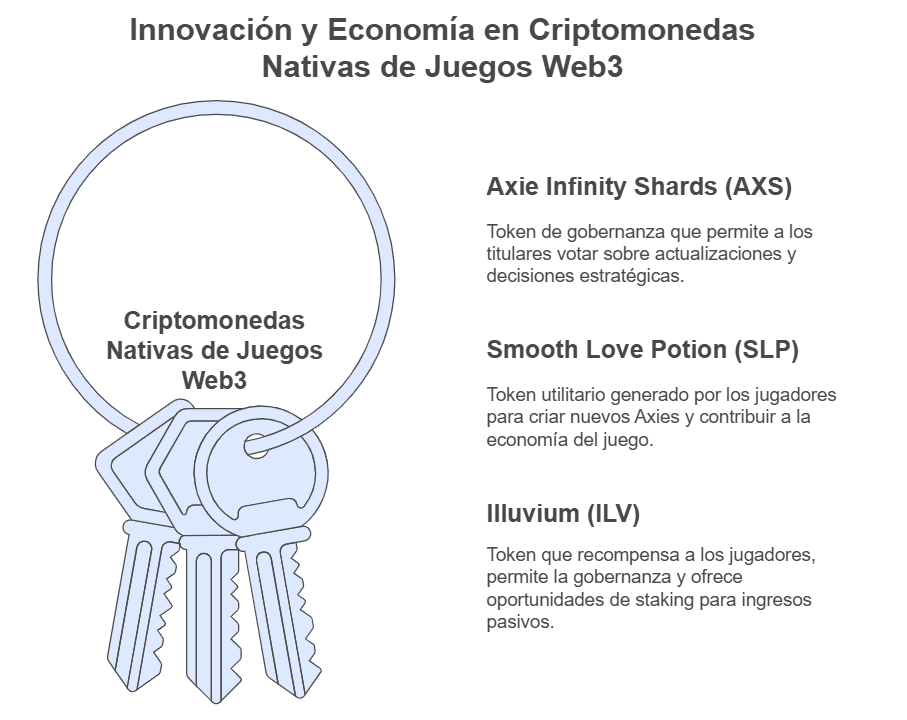 Las criptos nativas de los juegos Web3