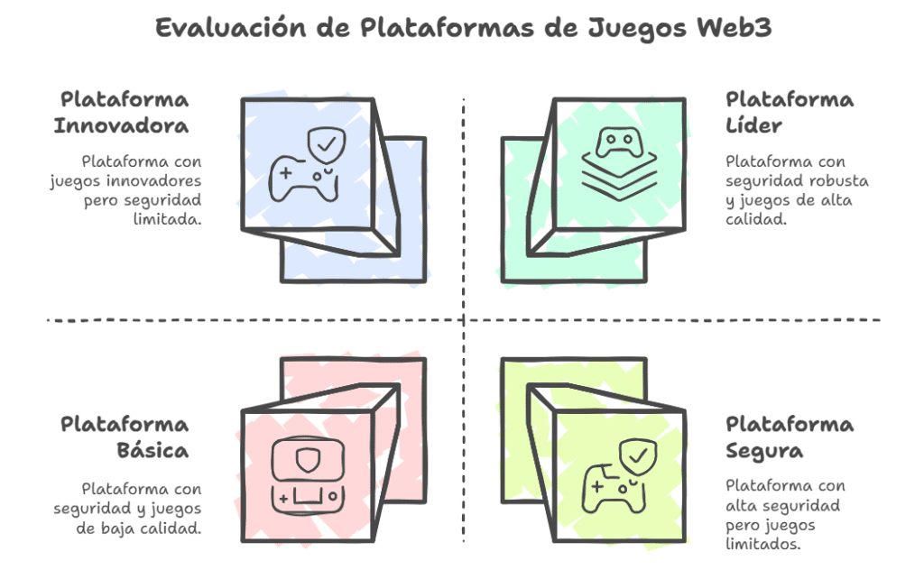 Los criterios de selección de plataformas de juegos Web3