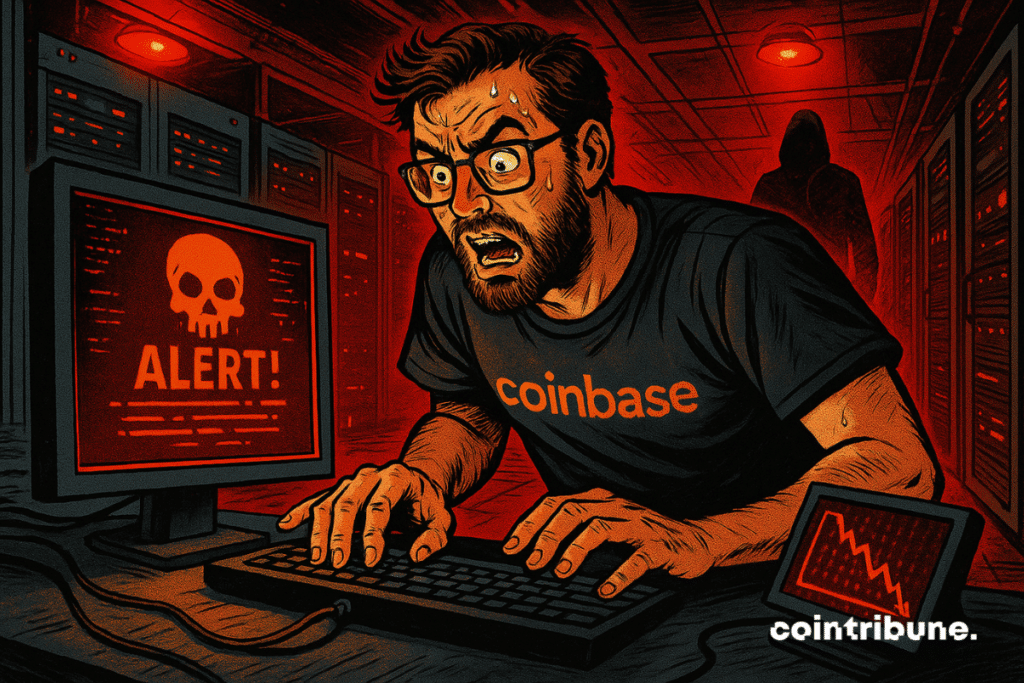Un ingeniero informático del exchange de criptomonedas Coinbase.