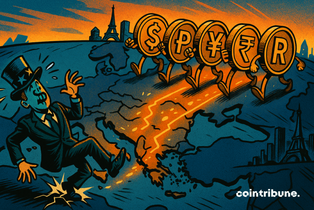 BRICS currencies take Europe by storm. The dollar is rejected.