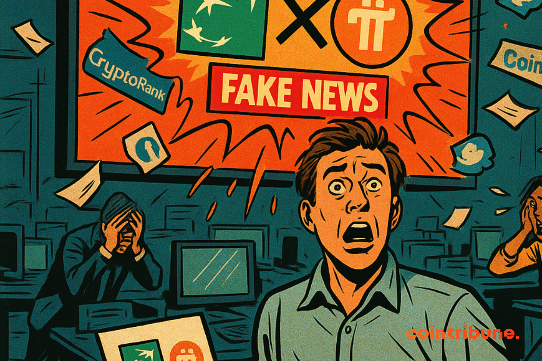 Fake news partenariat entre BNP Paribas et Pi Network