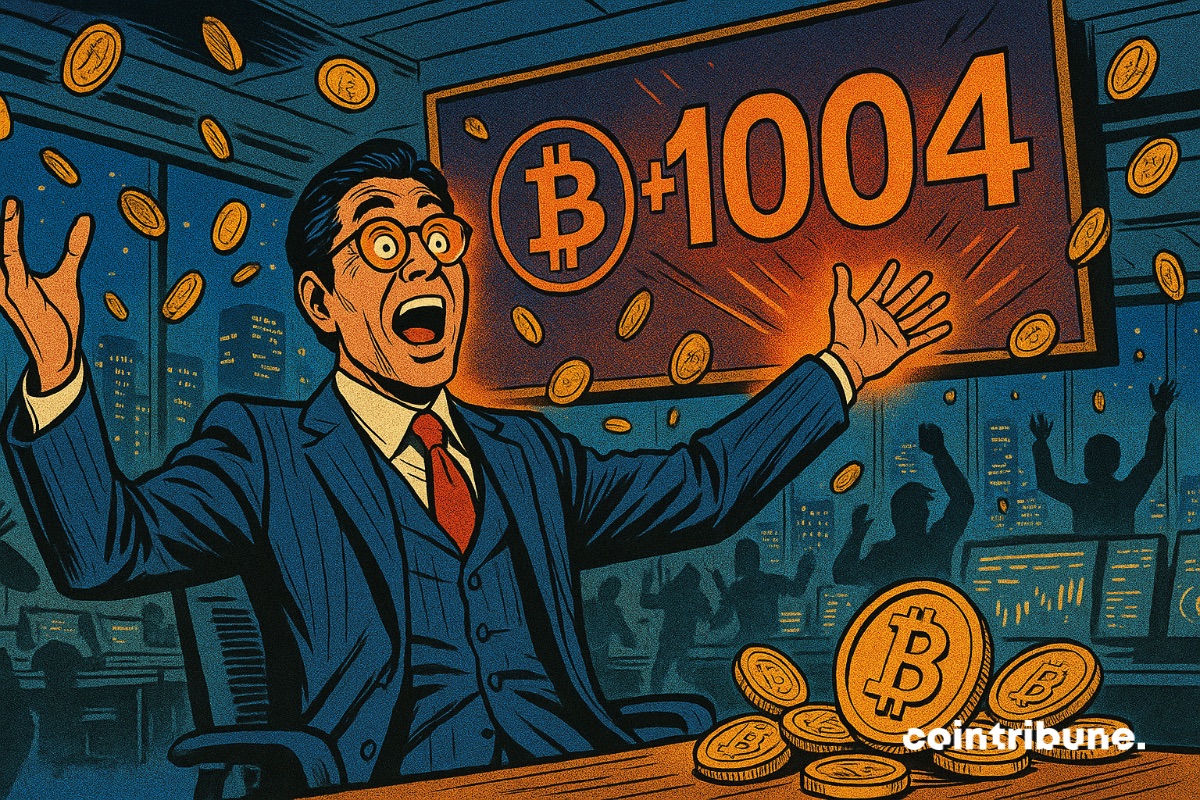 CEO da Metaplanet em êxtase após comprar 1.004 bitcoins adicionais.