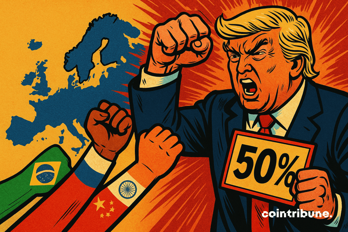 Uma disputa entre Donald Trump e o BRICS