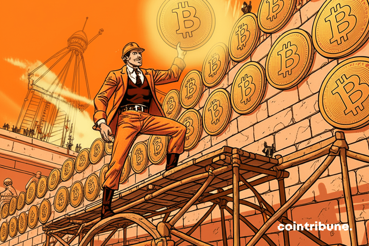 Michael Saylor érige une muraille sacrée faite de bitcoin