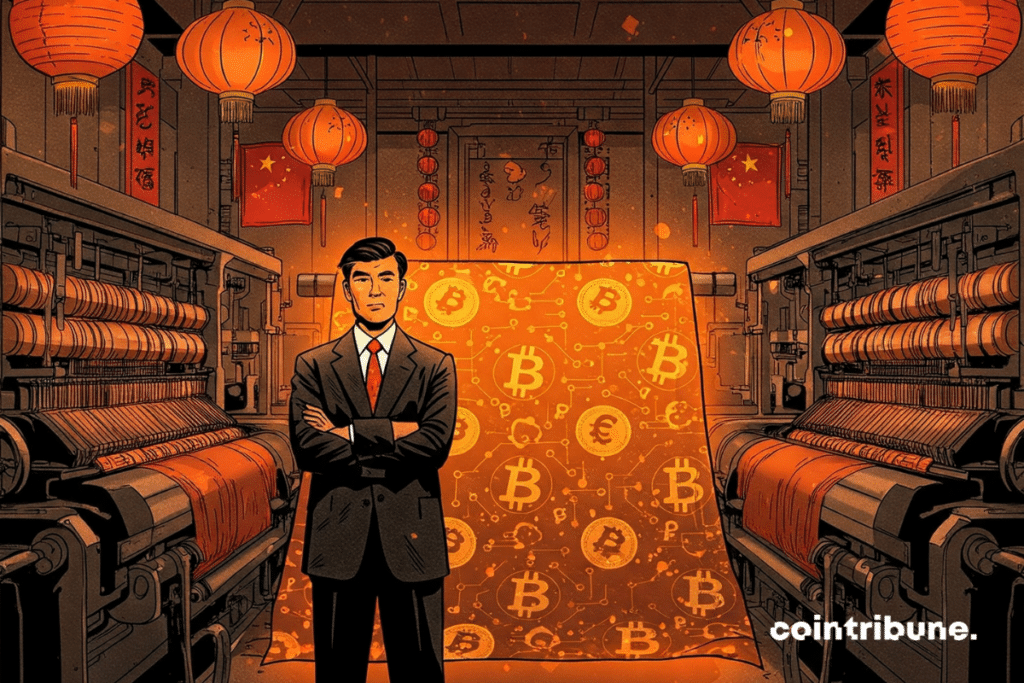 Traditional Chinese textile factory boss boosted by cryptocurrency fabric
